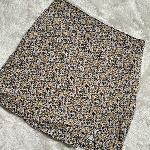 Abercrombie and Fitch floral mini skirt